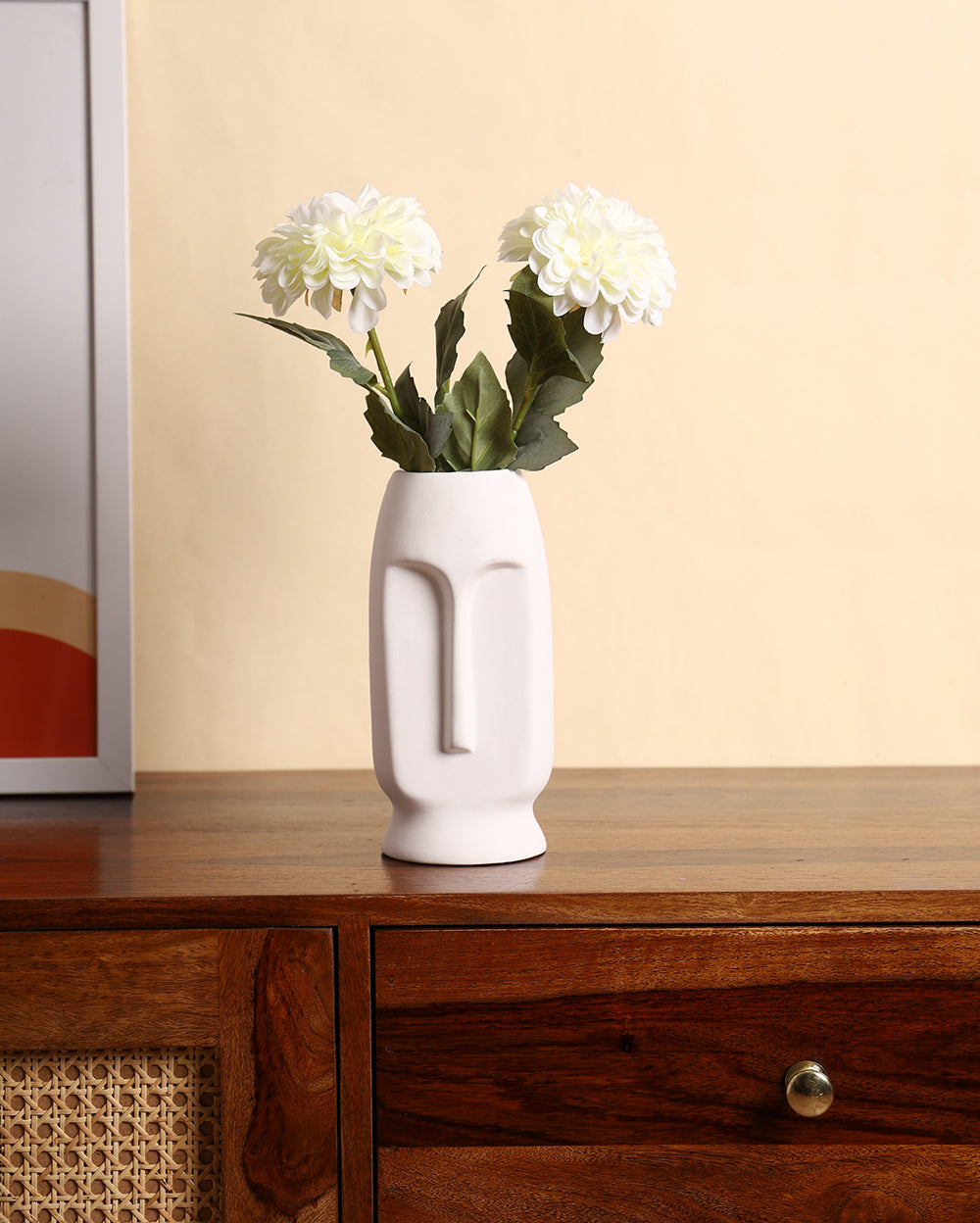 Premium artificial flowers Set of 2