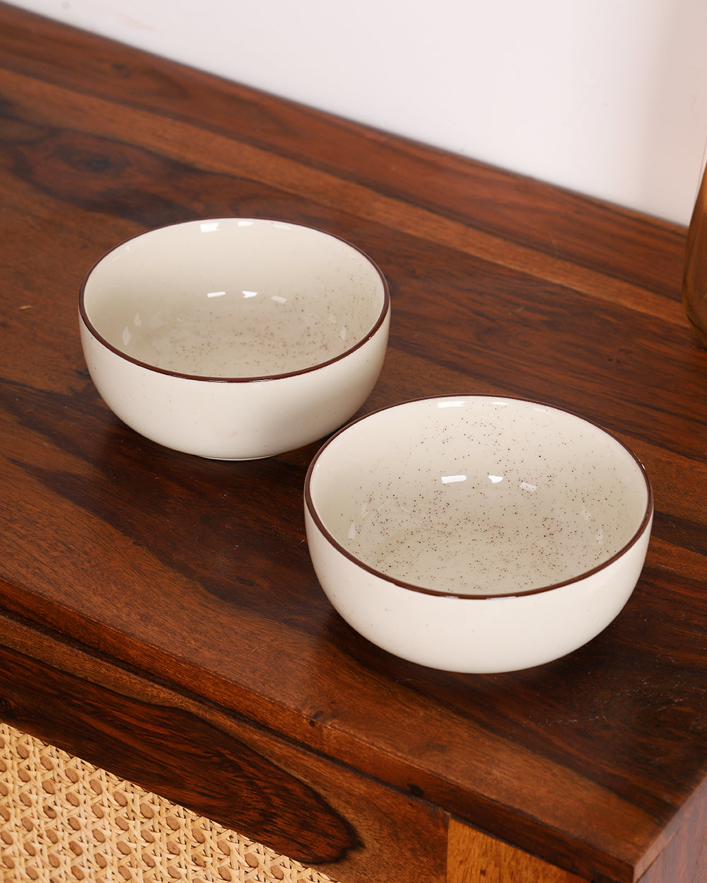 Porcelain Ceramic Serving Bowl Breakage Resistant – Set of 4 ( 5 inch )