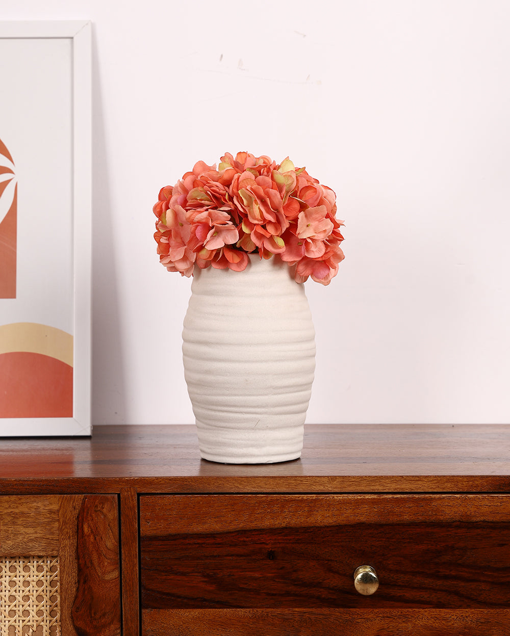 Harpy Ceramic Matte Vase - 10 inch