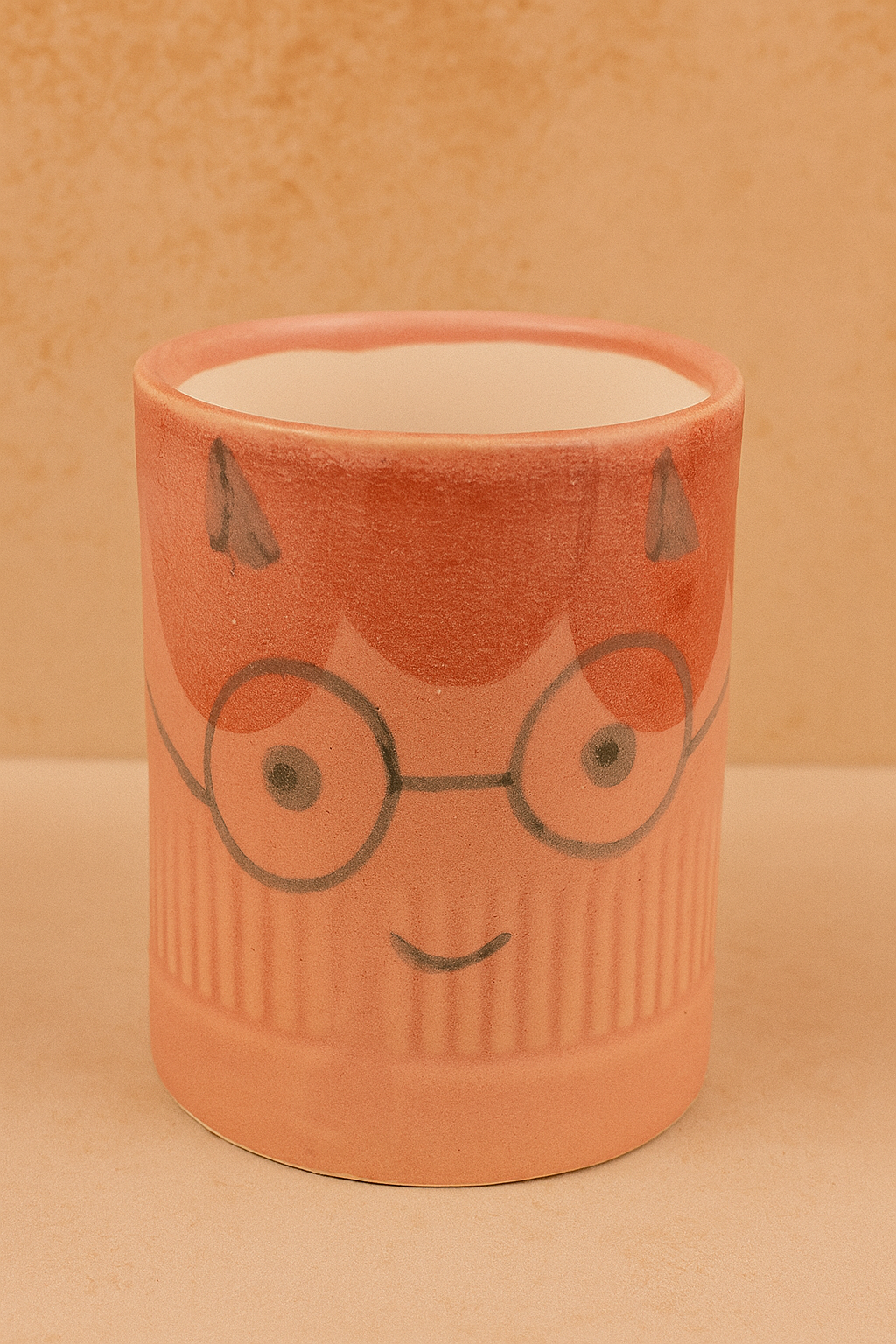 Hand-painted Indoor Planter ( 8 inch )