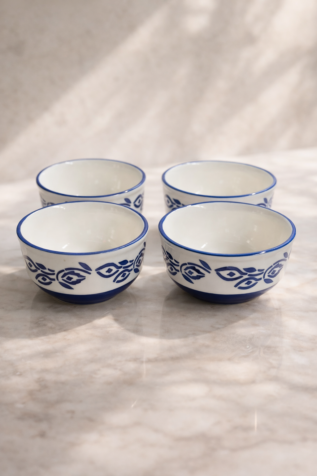 4 inch Bowl Set of 4 Pcs