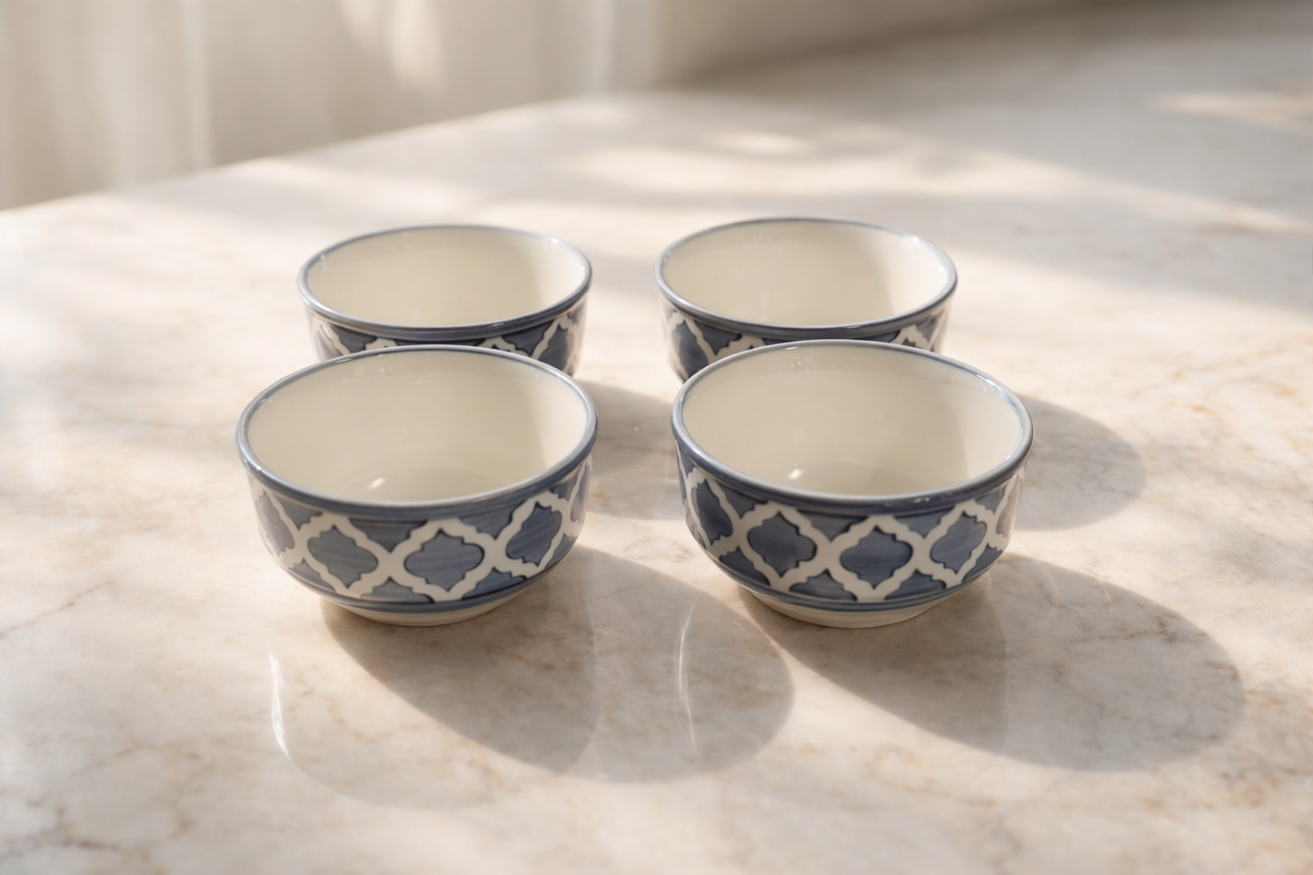 4 inch Bowl Set of 4 Pcs