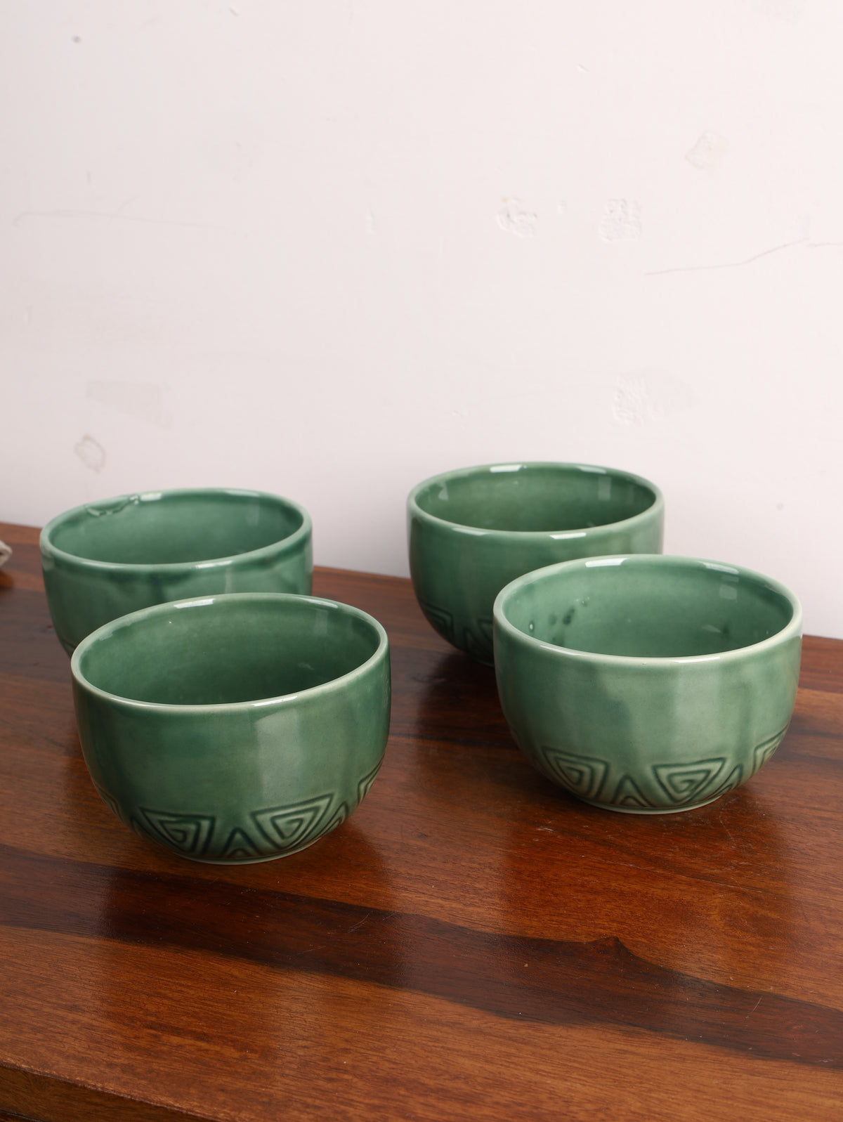 Studio Pottery Deep Snack Bowl Set of 4