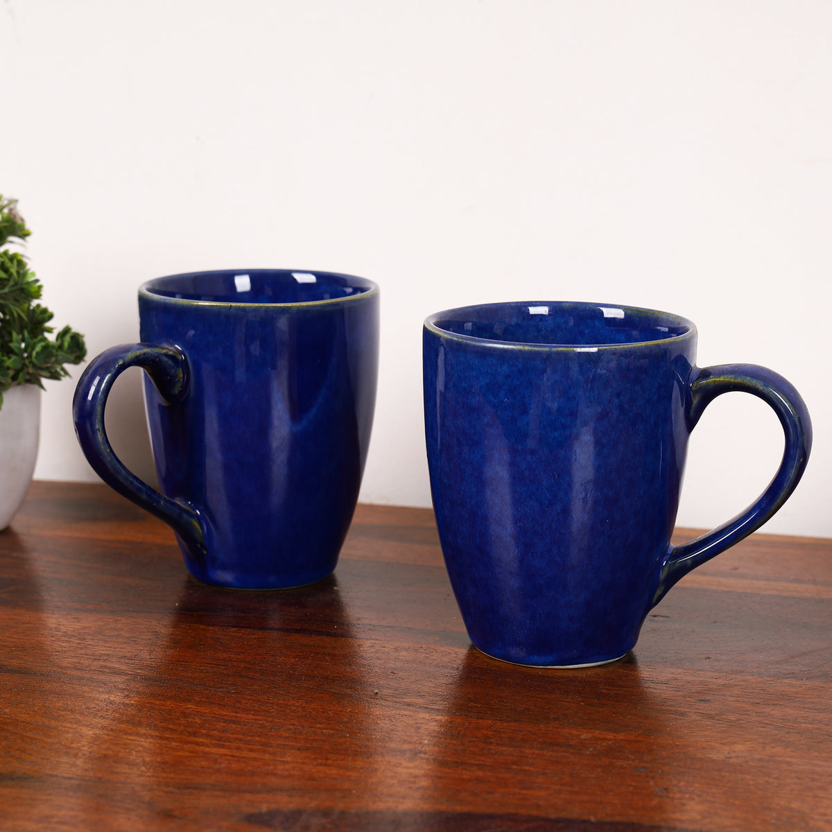 Midnight blue coffee mugs ,Set of 4