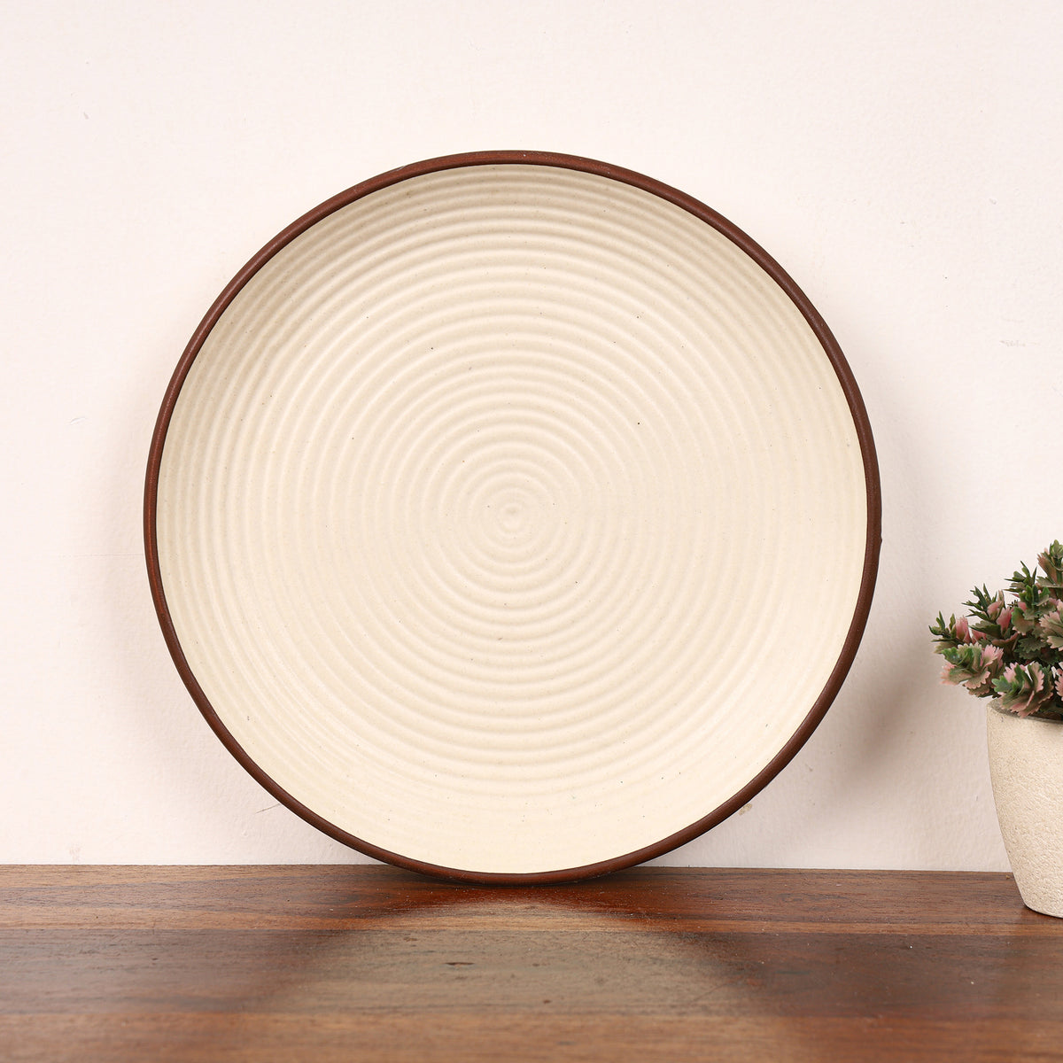 Simple Ring Dinner Plates (set of 6)