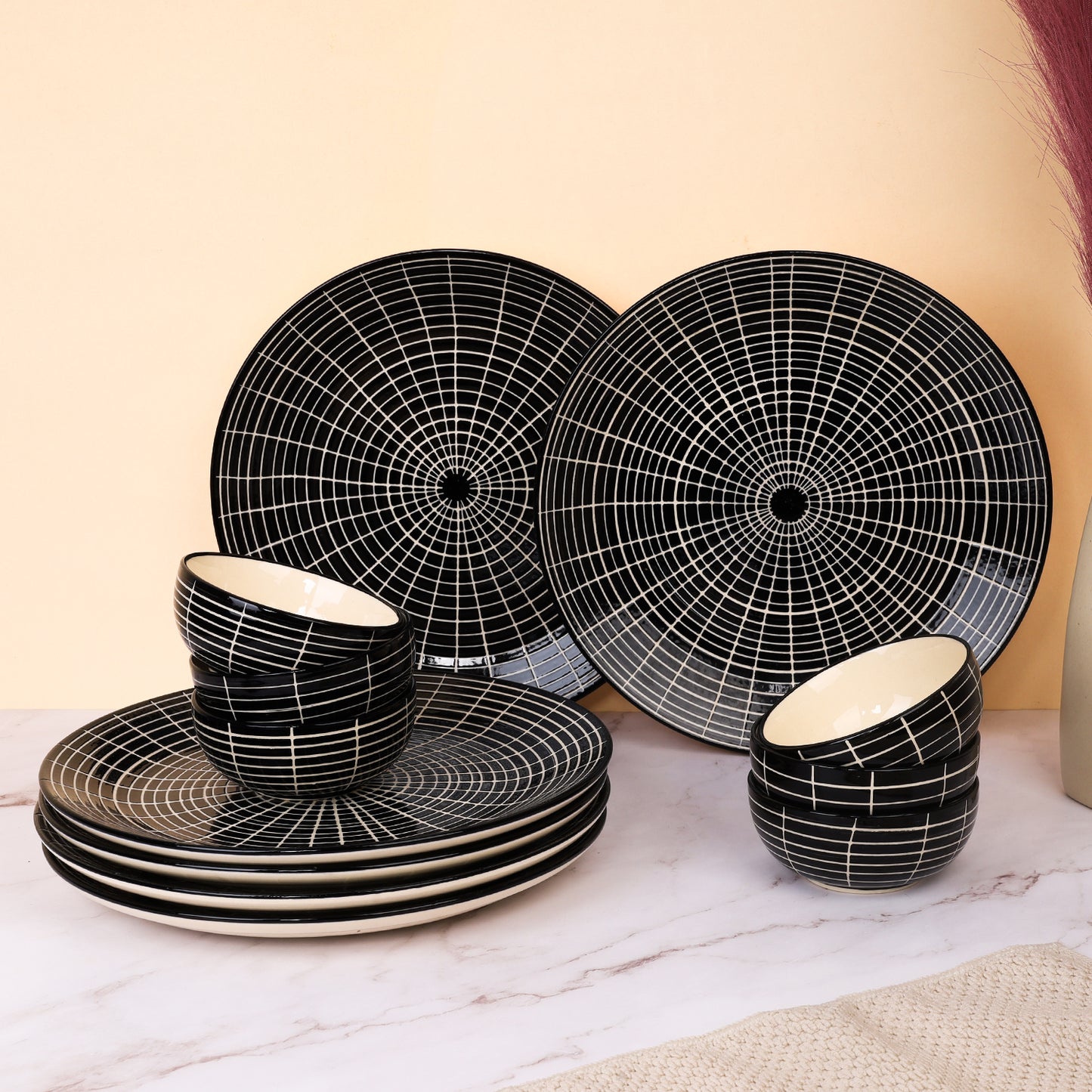 Studio Pottery Ceramic Dinner Set