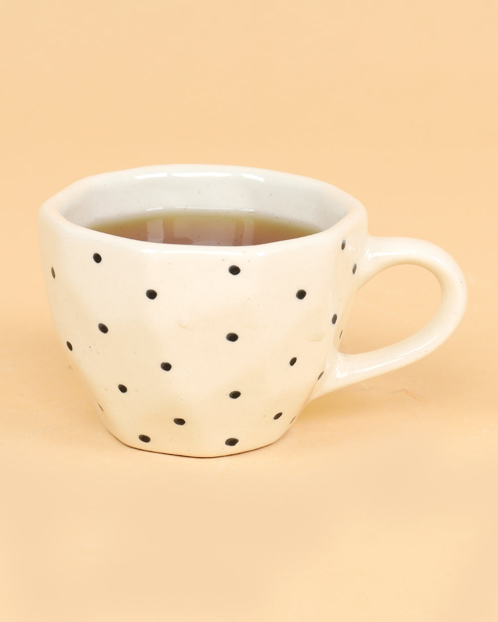 Polka dotted cups