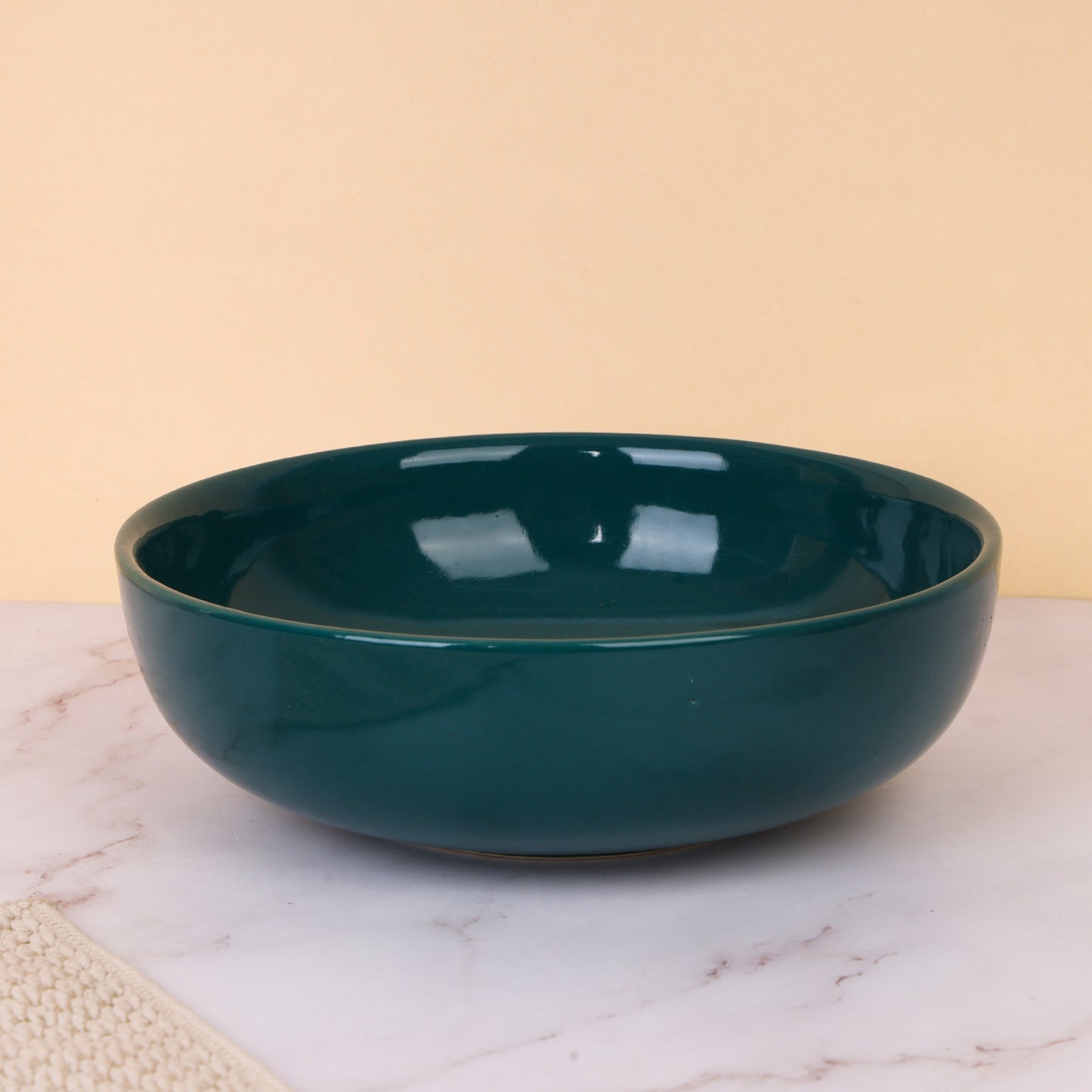 Studio Pottery Big Salad Bowl - 8 inch