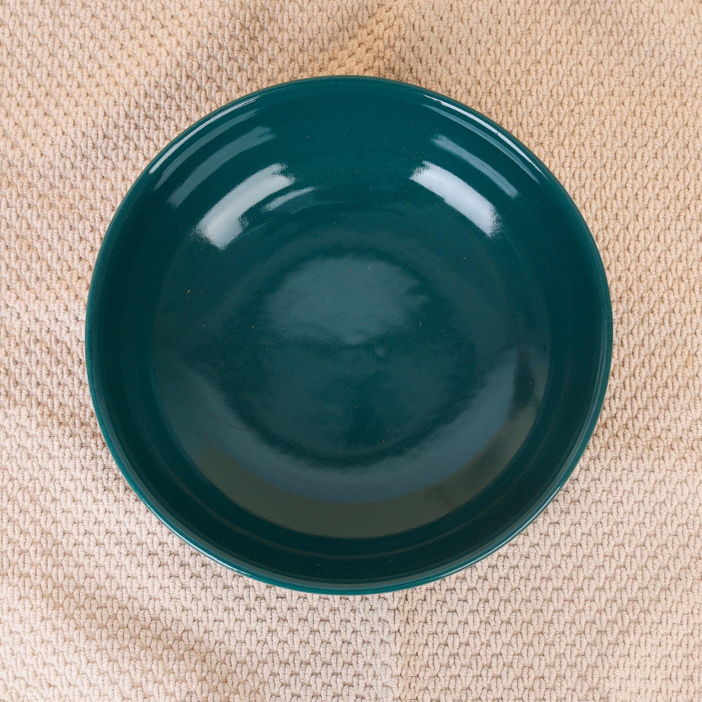 Studio Pottery Big Salad Bowl - 8 inch