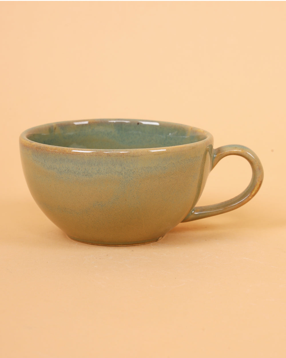 The algae cappuccino Ceramic Porcelain Cup
