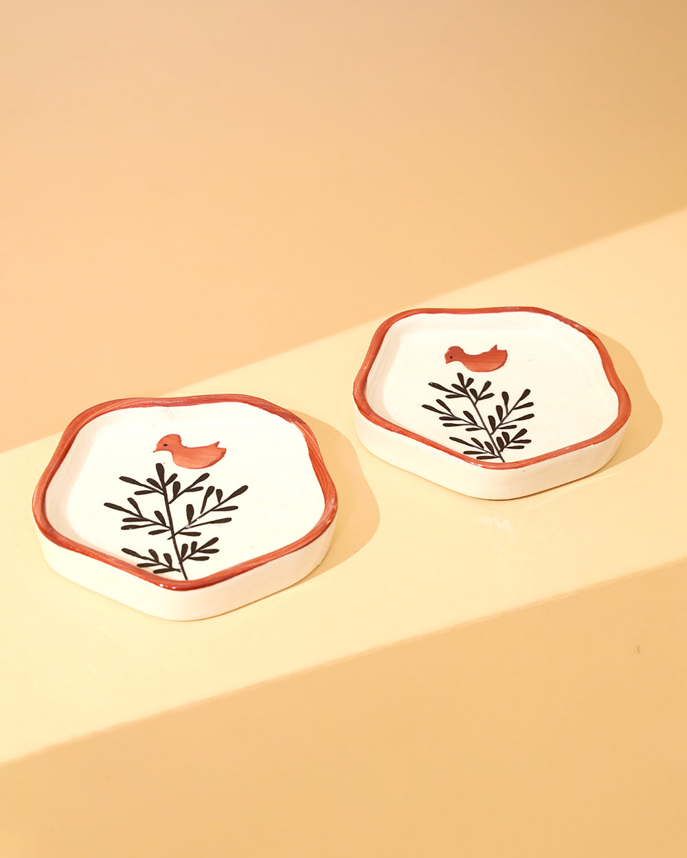 Birdie dessert plate Set of 2