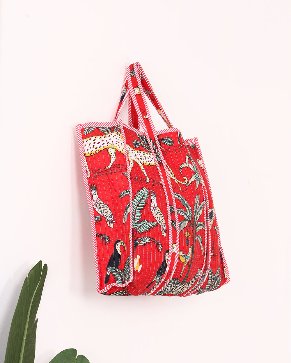 Cherry zebra bag Set of 4
