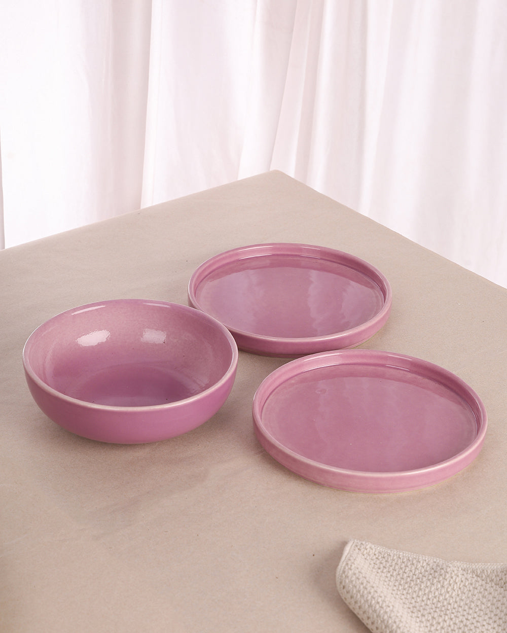 Studio Pottery Ceramic Dinner Set