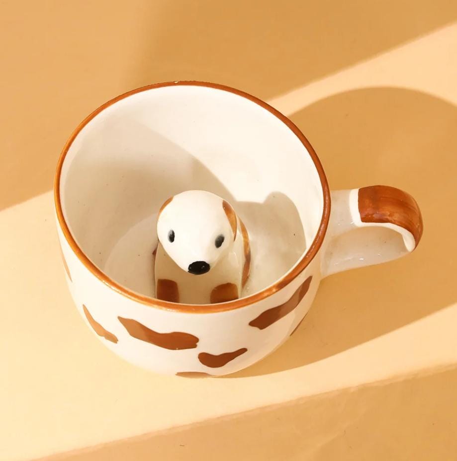 Dog cup gift set