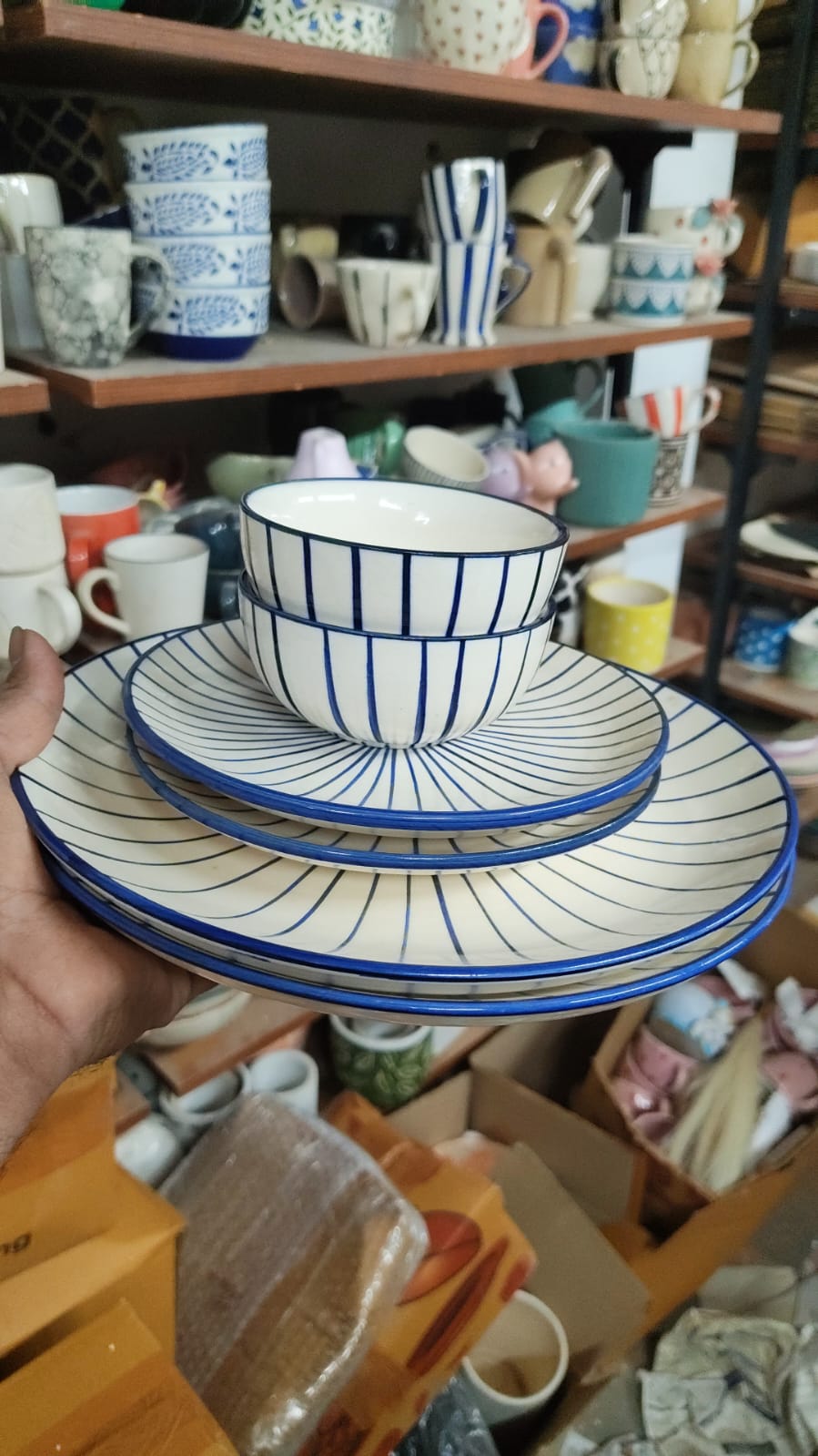 Ceramic Dinner Set 6 Pcs