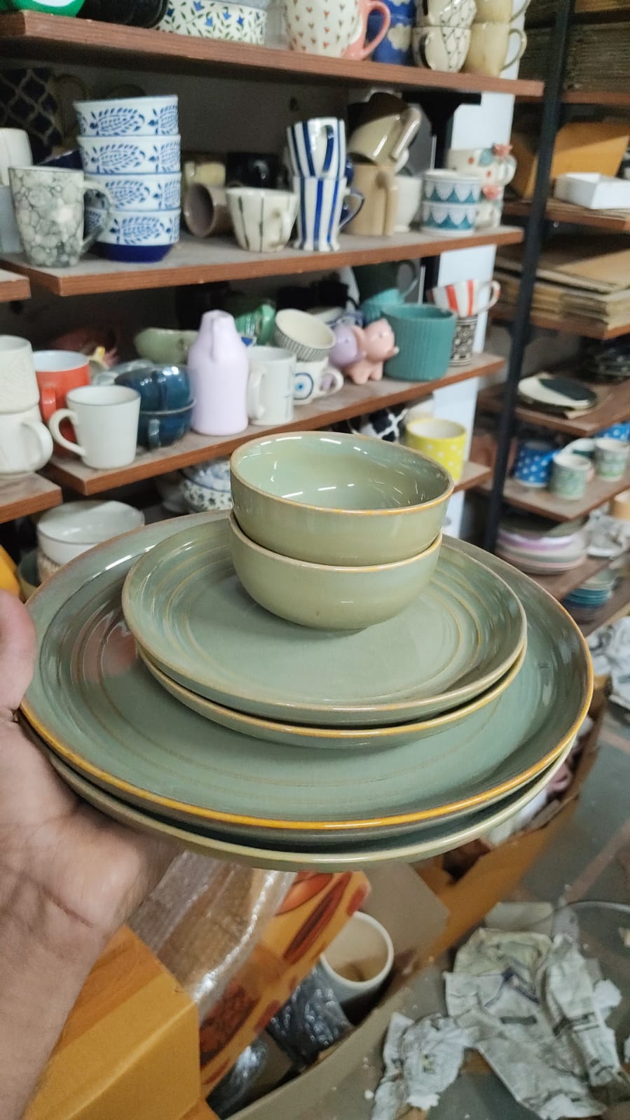 Ceramic Dinner Set 6 Pcs