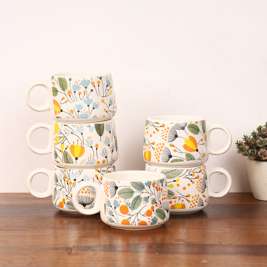 Gardenia Tea Cups (Set of 6)
