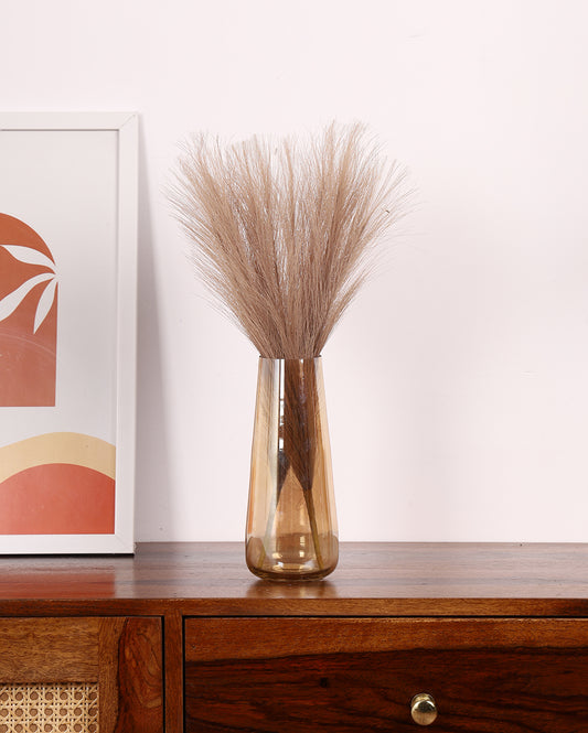 Brown Artificial Pampas Grass