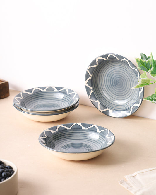 Studio Pottery Deep Pasta Plate