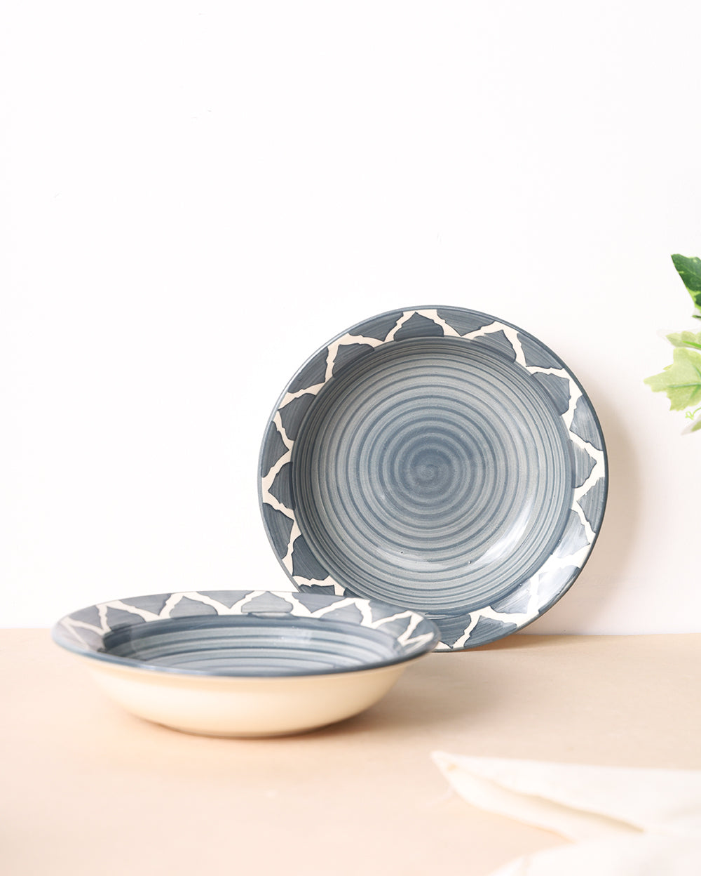 Studio Pottery Deep Pasta Plate