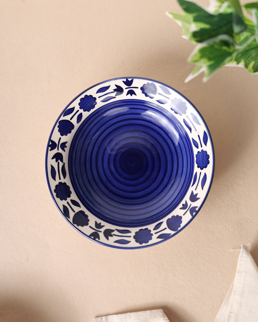Studio Pottery Deep Pasta Plate