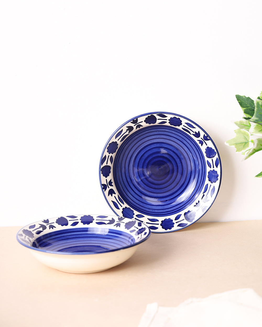 Studio Pottery Deep Pasta Plate