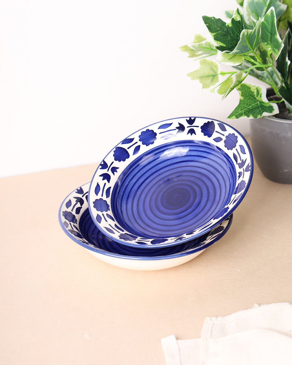 Studio Pottery Deep Pasta Plate