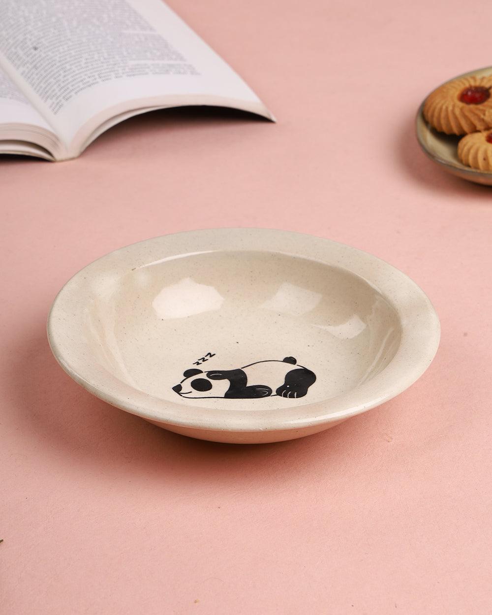 Panda pasta plate