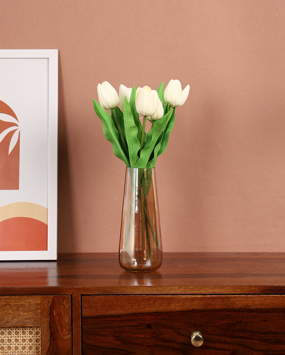 Milky tulips