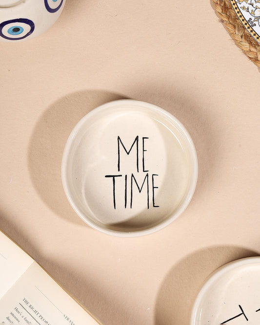 ME-TIME Aesthetic Flat Bowl – 5.5 inch