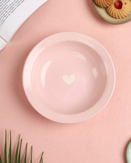 The young love pasta plate