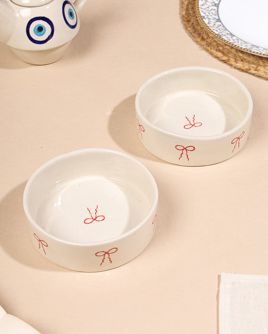 Hand-Painted Boho Aesthetic Flat Bowl – 5.5 inch