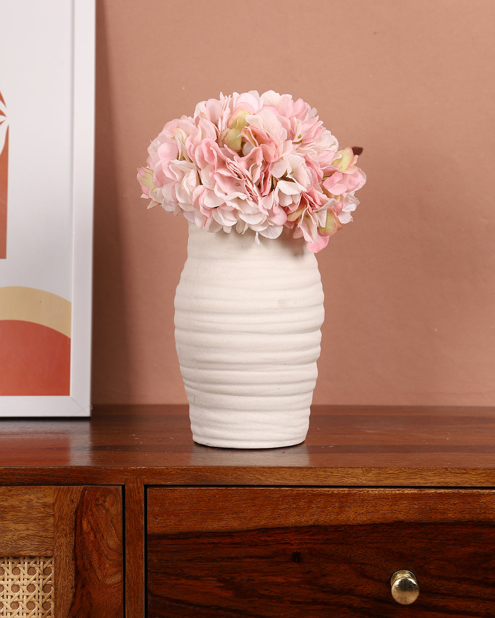 Harpy Ceramic Matte Vase - 10 inch