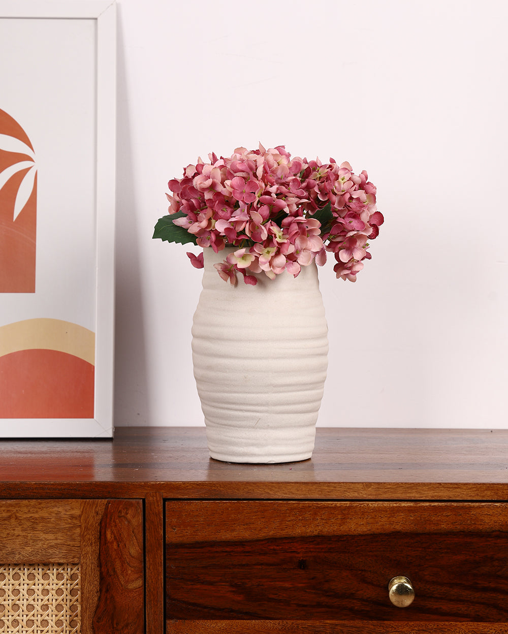 Harpy Ceramic Matte Vase - 10 inch