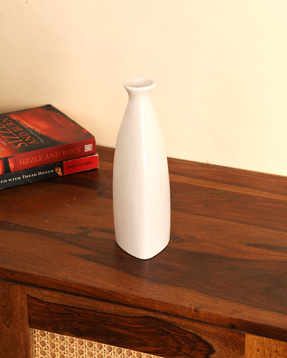 Studio Pottery Ceramic Vase Set of 3