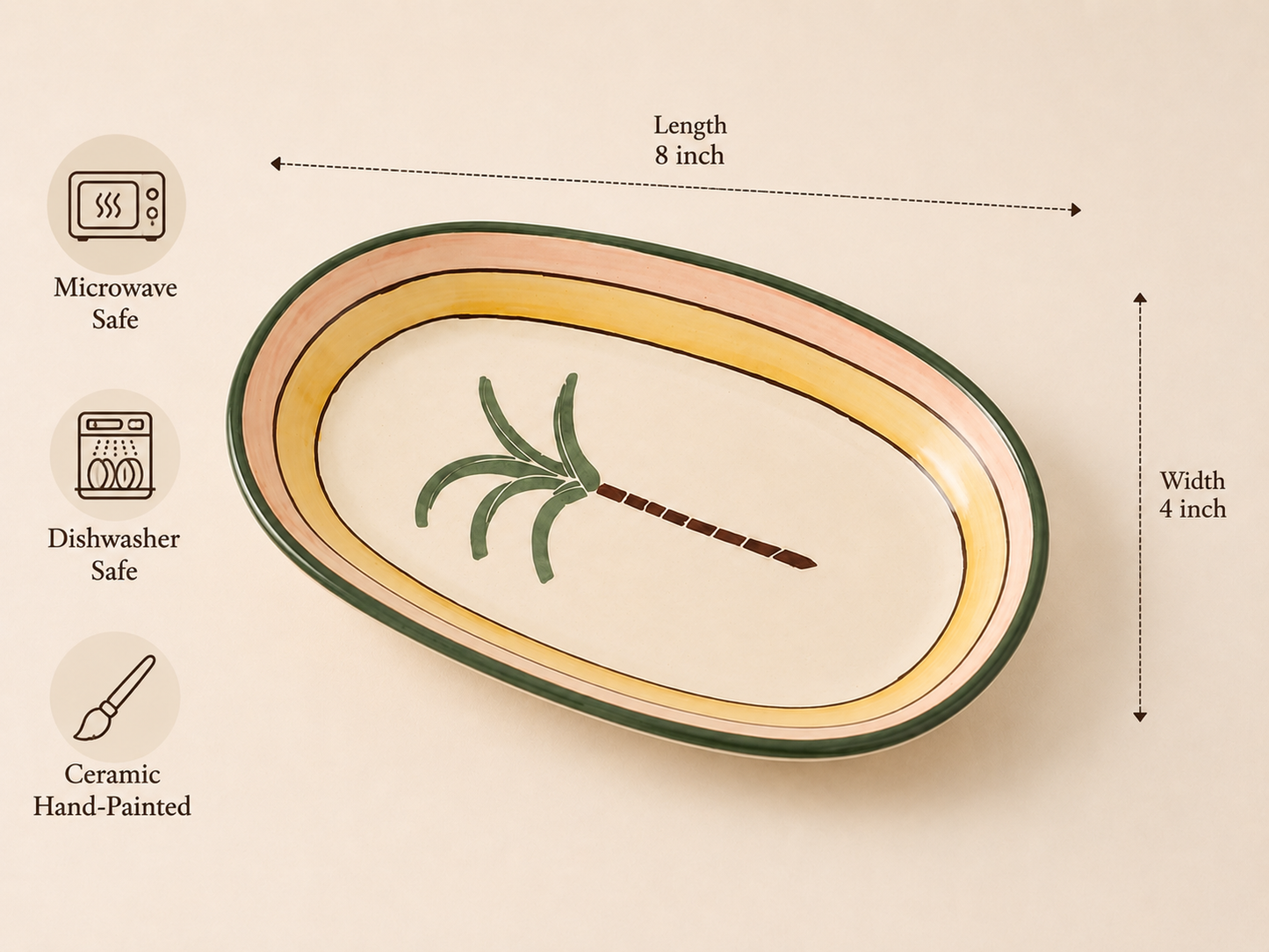 Studio Pottery Ceramic Platter
