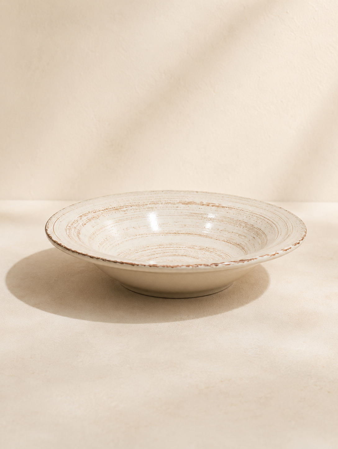 Studio Pottery Ceramic Pasta Plate