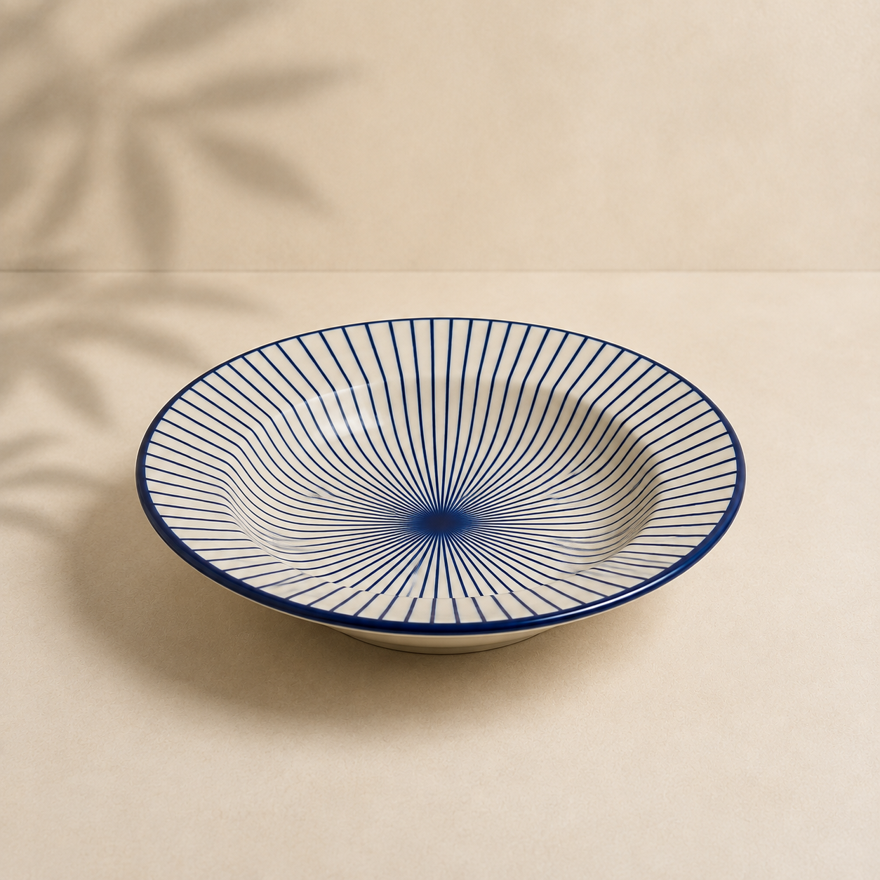 Studio Pottery Ceramic Pasta Plate