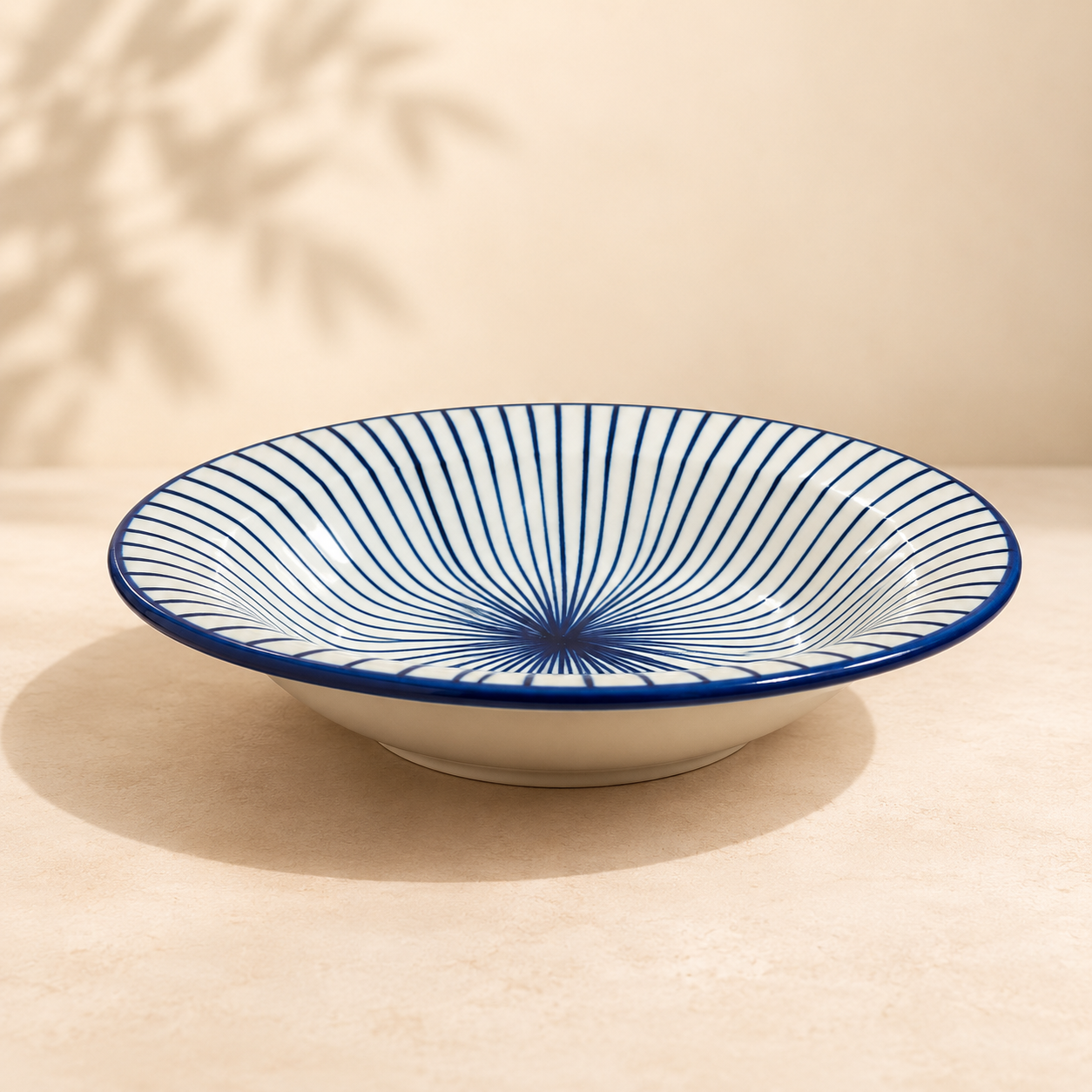 Studio Pottery Ceramic Pasta Plate