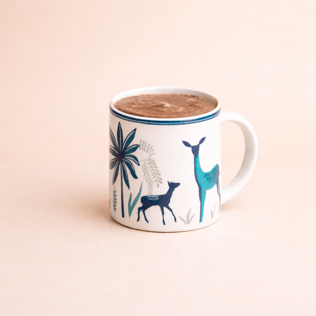 Studio Pottery Hand-Painted Mug 300 Ml