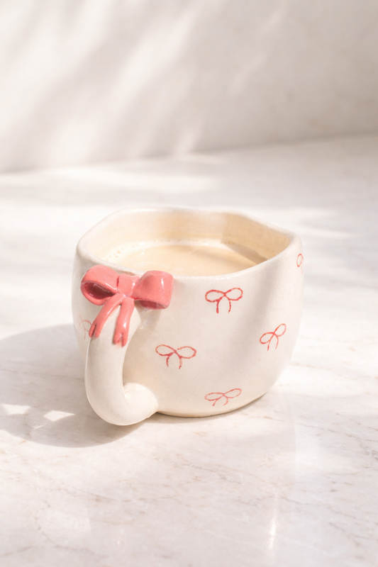 Aesthetic Bow Mug 250 Ml