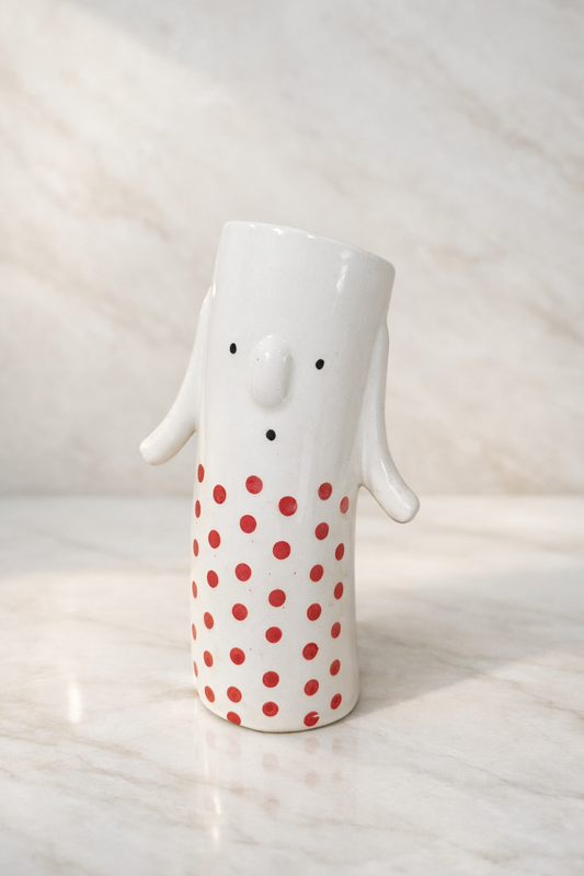 Cute Ceramic Vase 8 inch
