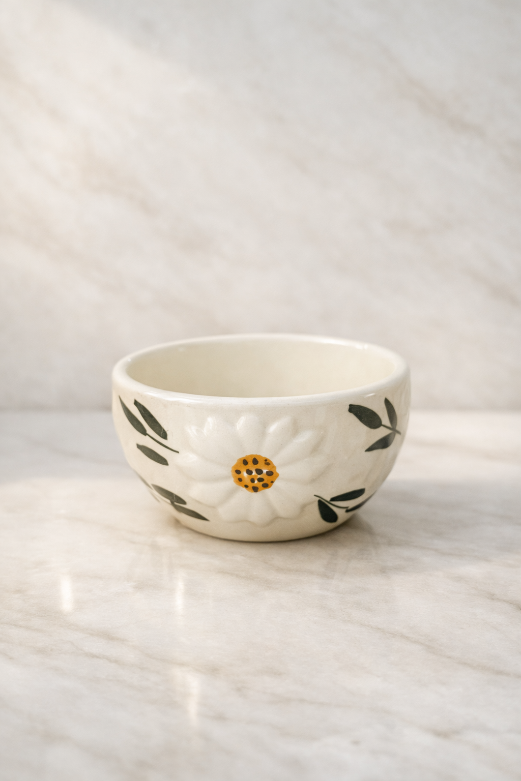 Small Bowl Hand-Painted Microwave Safe 4 inch