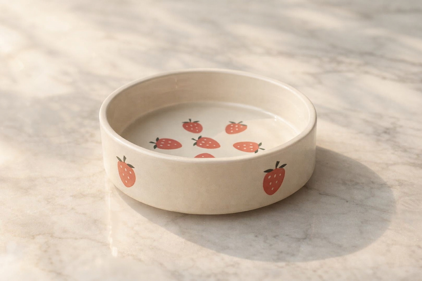 Flat Bowl Hand-Painted 7 inch