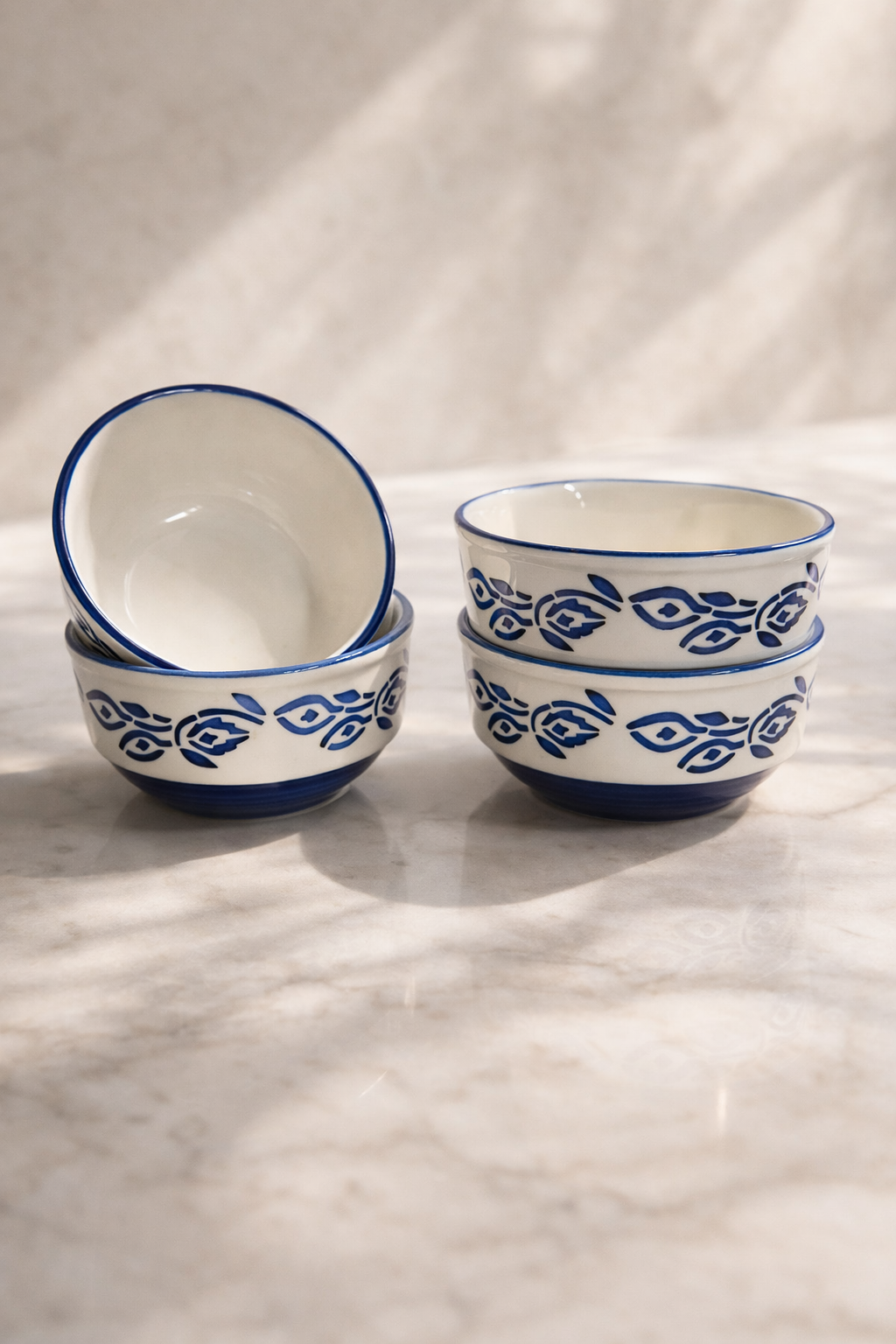4 inch Bowl Set of 4 Pcs
