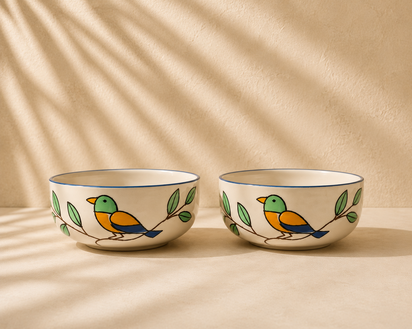 Ceramic Aesthetic Hand-Painted  Bowl