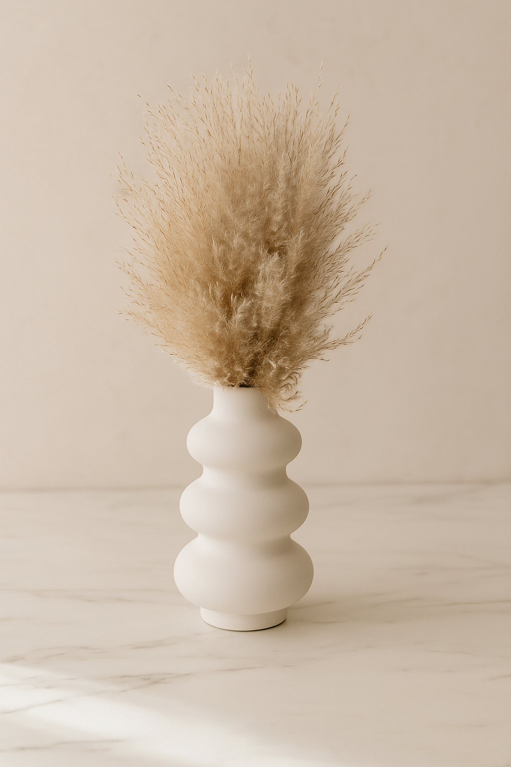 Studio Pottery Ceramic Minimalist  Vase - 8 inch