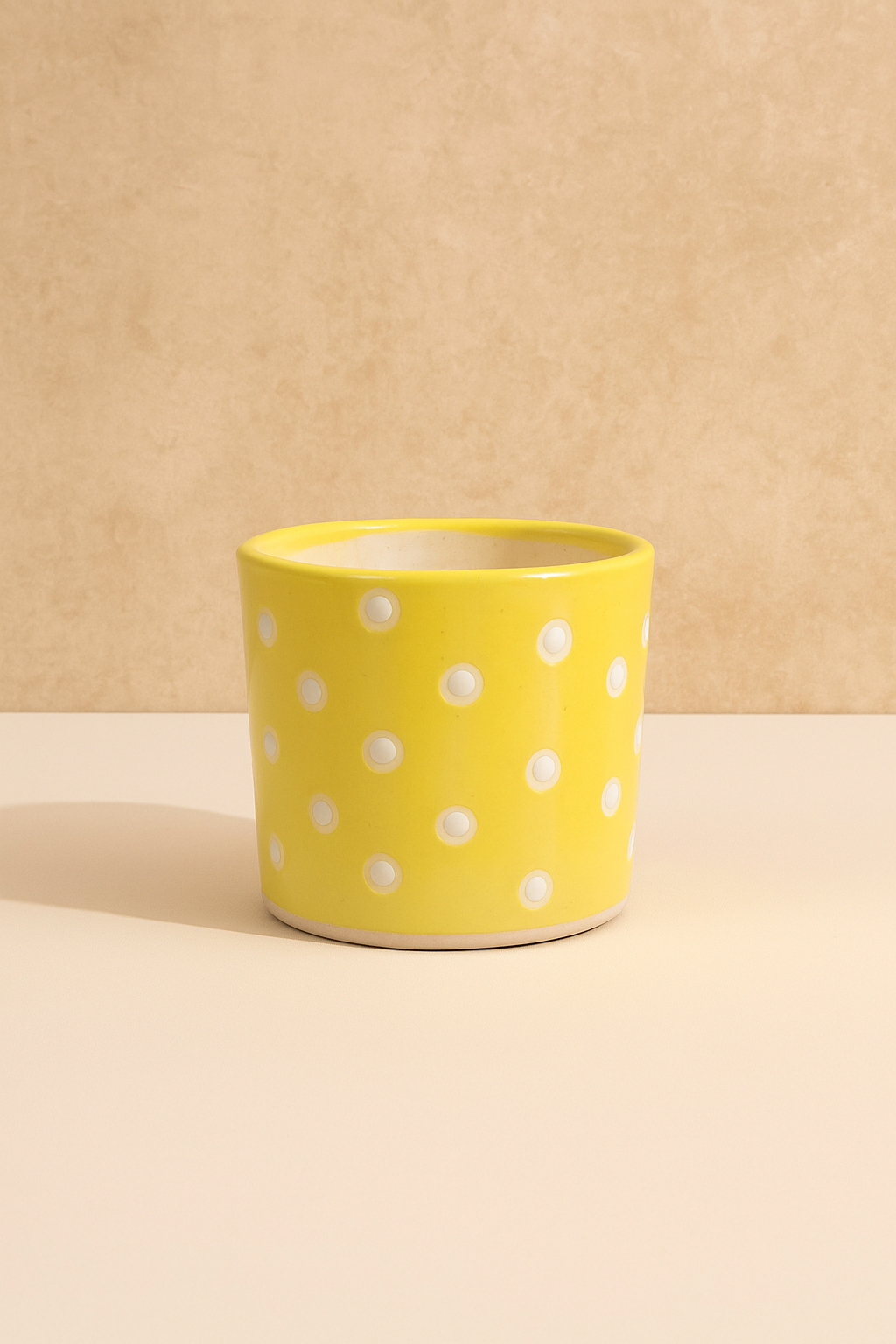 Ceramic Indoor Hand-Painted Planter 5 Inch   Without Plant)