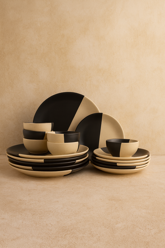 Studio Pottery Ceramic Dinner set