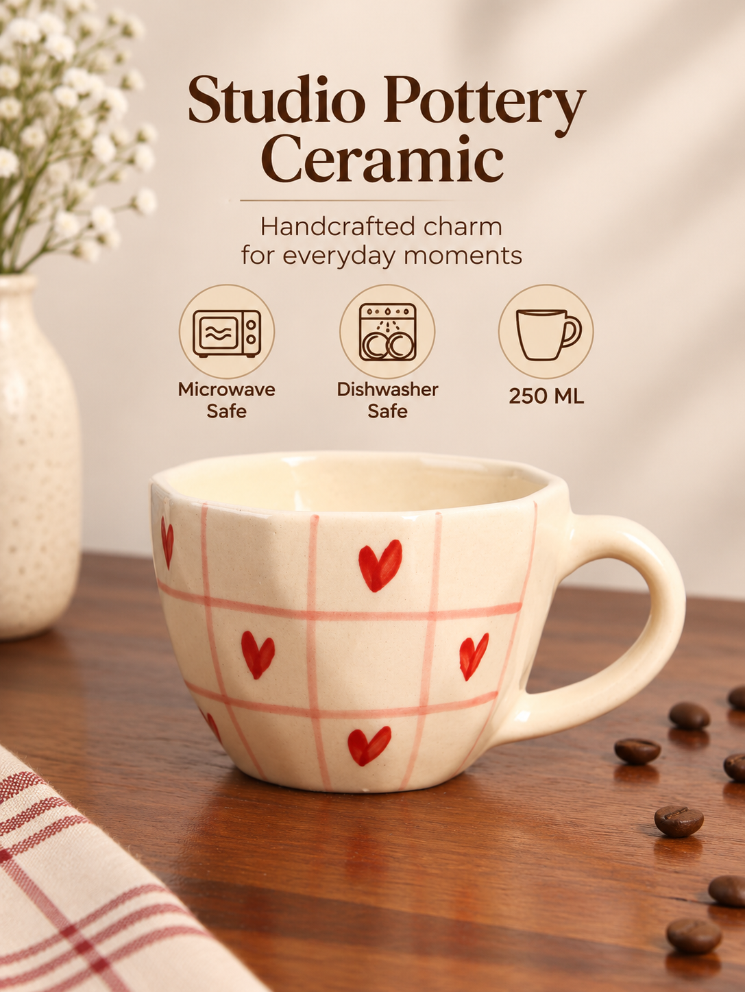 Studio Pottery Ceramic Mug